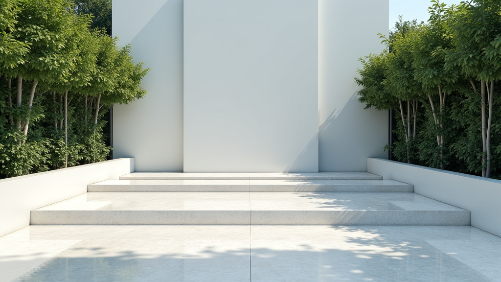 Un espace propre et dégagé où se trouvait auparavant une épave, avec un fond de végétation, montrant les bénéfices d