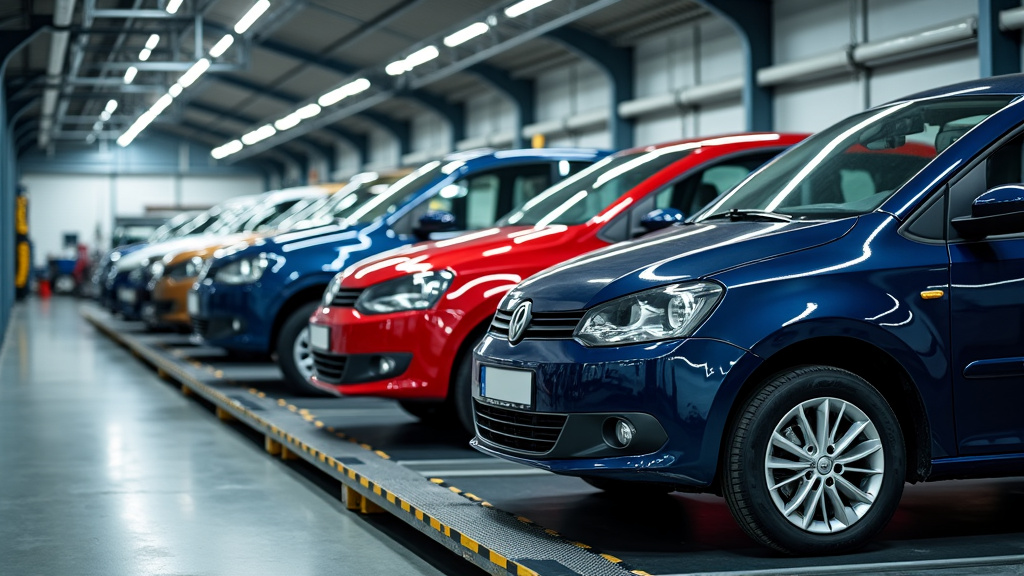 Un gros plan sur des pièces automobiles triées sur un tapis roulant dans un centre de recyclage, symbolisant la dépollution et la valorisation des VHU.