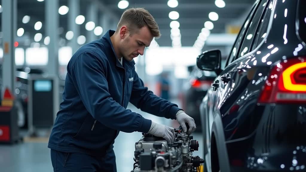 Aide professionnelle pour véhicule.