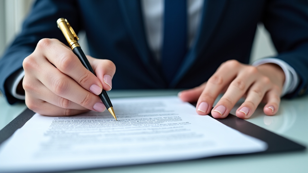 Un propriétaire de véhicule signe des documents officiels avec un épaviste, symbolisant la conformité administrative de l