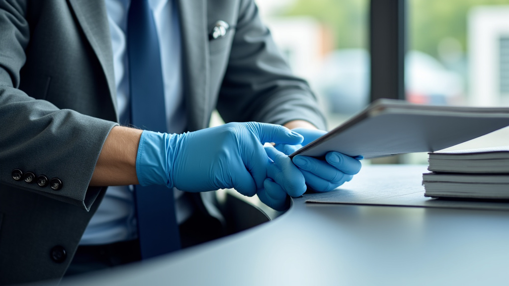 Un propriétaire de voiture serrant la main d