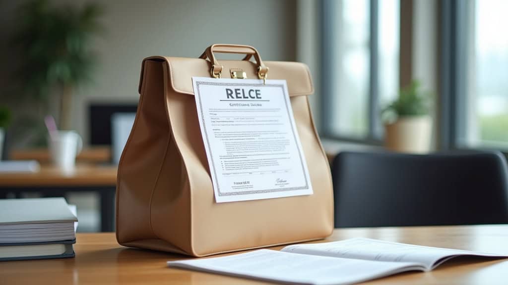 Un tas de documents officiels, dont un certificat de destruction de véhicule, posés sur un bureau, symbolisant les formalités administratives pour l