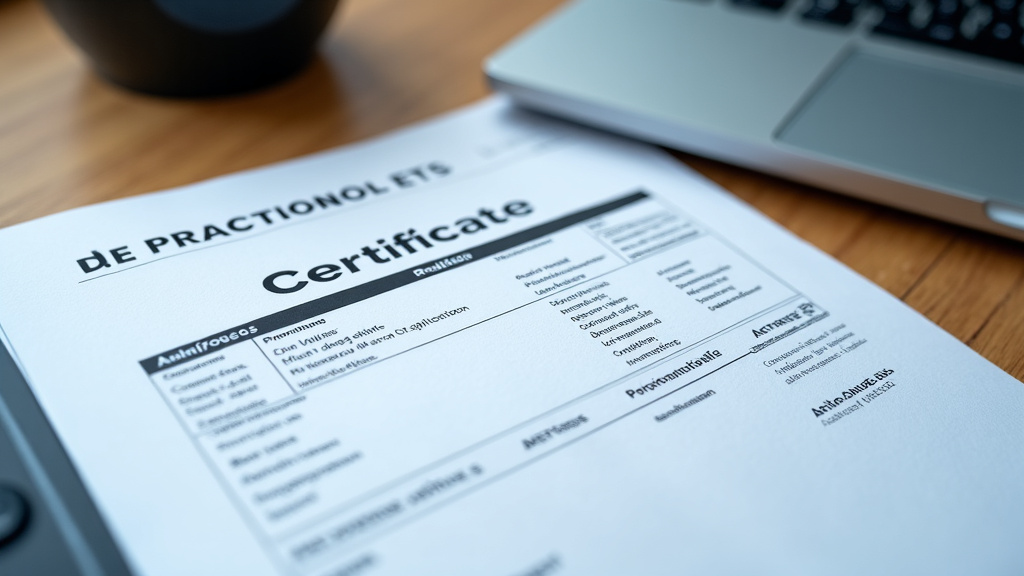 Un tas de documents officiels, dont un certificat de destruction de véhicule, posés sur un bureau, symbolisant les formalités administratives.