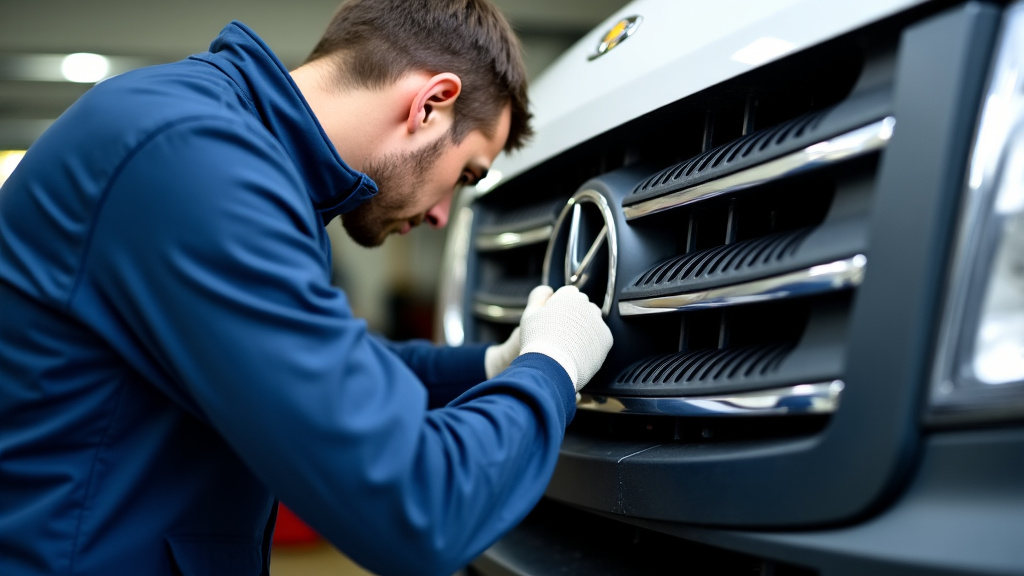 Un technicien épaviste agréé inspecte un moteur de véhicule avec des équipements de sécurité professionnels, garantissant un travail méticuleux et conforme aux normes de l