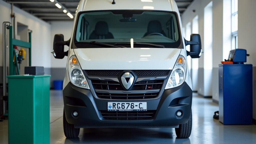 Un véhicule en cours de dépollution dans un centre VHU agréé, avec des techniciens manipulant les fluides et les pièces de manière sécurisée et écologique.