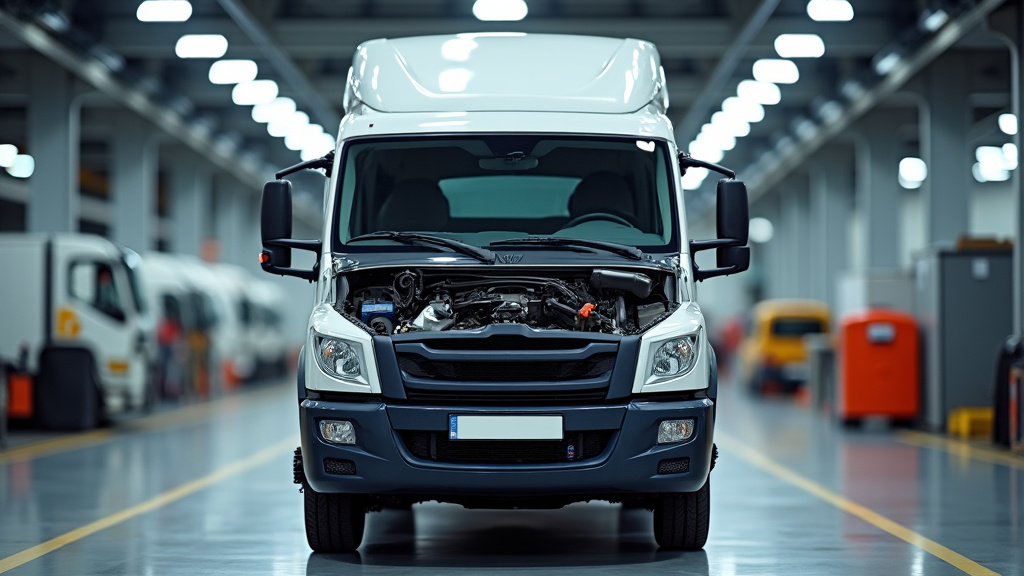 Un véhicule en fin de vie en cours de démontage et de dépollution dans un centre de traitement agréé, illustrant le processus de recyclage responsable des épaves.