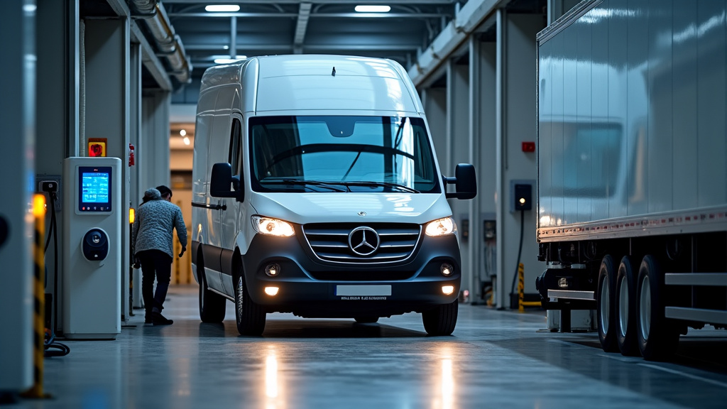 Un véhicule épave en cours de chargement sur une dépanneuse moderne et sécurisée, avec un professionnel en gilet réfléchissant.