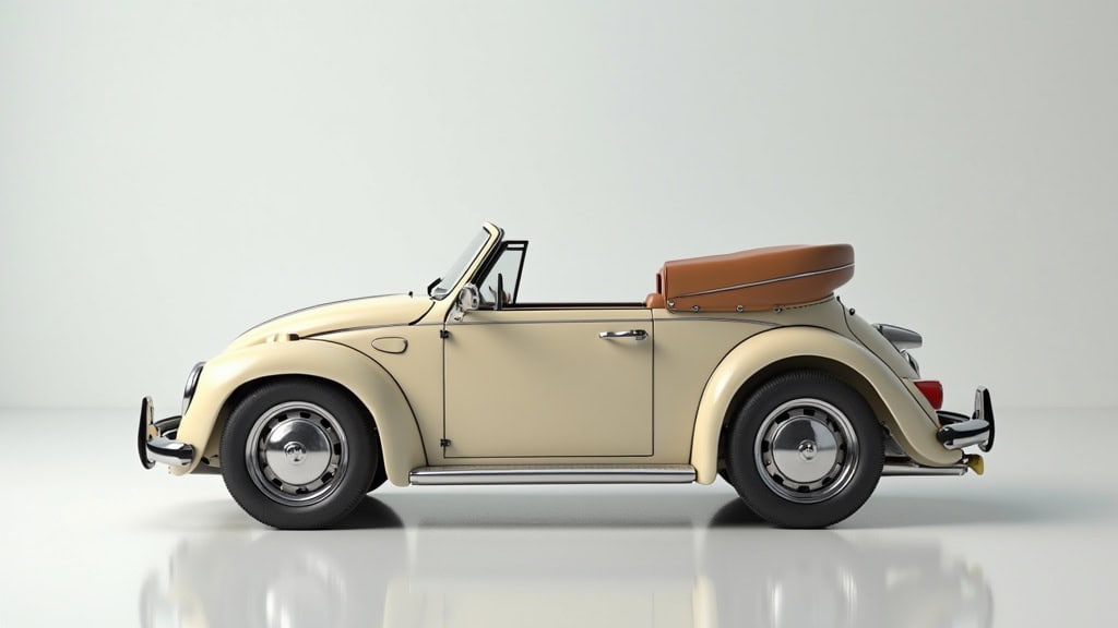 Véhicule convertible classique, épaviste Nord, véhicule vintage, service de dépanneuse automobile.