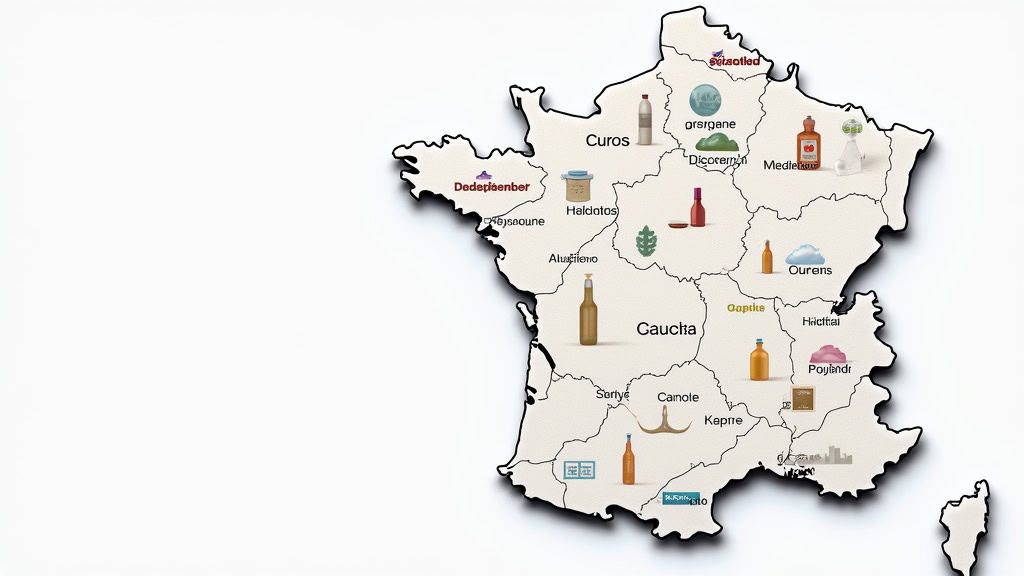 Une carte stylisée de la région des Hauts-de-France, mettant en évidence les départements de l