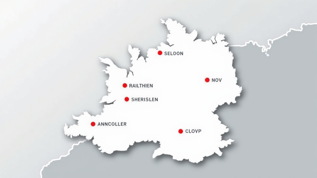Une carte stylisée du département du Nord (59) avec des points d