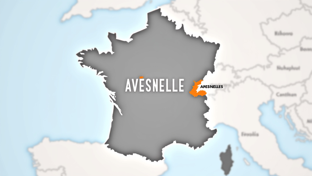 Une carte stylisée du département du Nord, avec Avesnelles mise en évidence et une icône de dépanneuse, symbolisant la large zone d