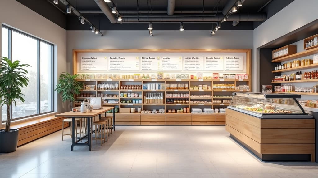 Magasin bio avec produits naturels, compléments alimentaires et épicerie bio à Ecopav Nord.