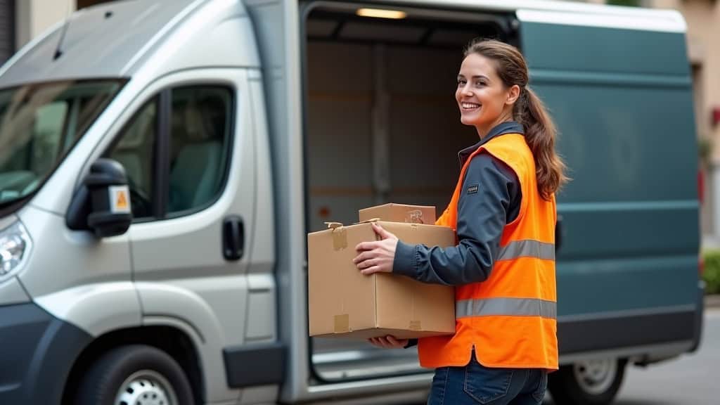 Vendeur livraison express rapide.