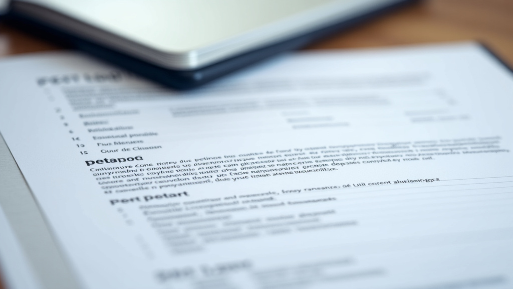 Une main tenant des documents administratifs importants pour l