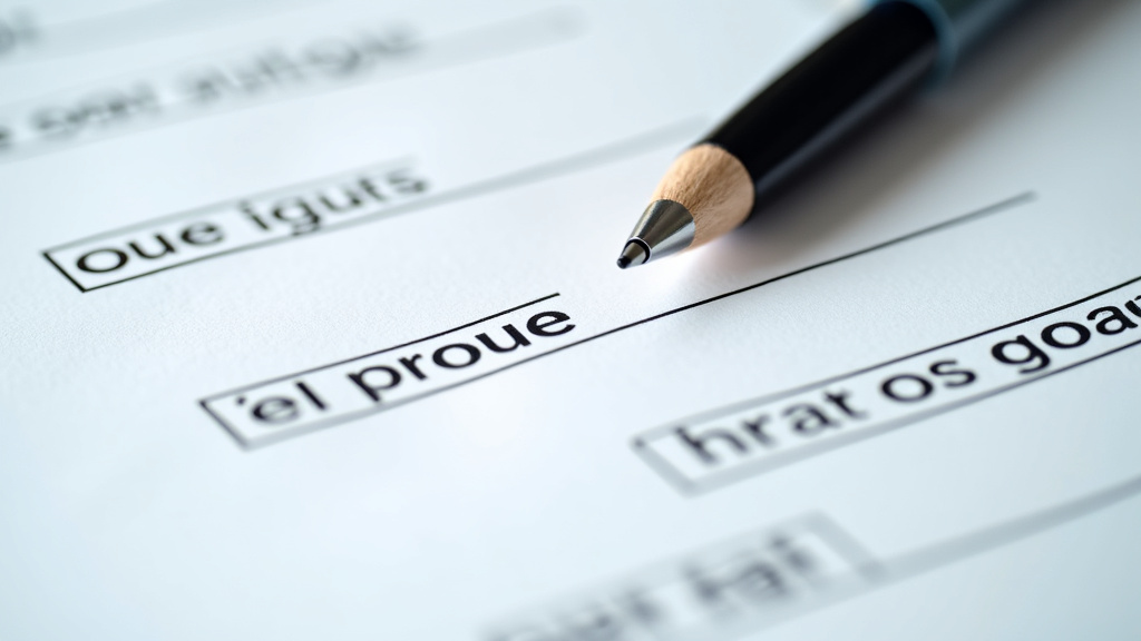 Une main tenant un stylo au-dessus de documents administratifs pour l