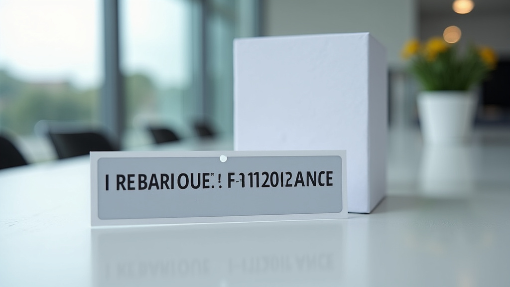 Une main tenant une carte grise barrée avec la mention 