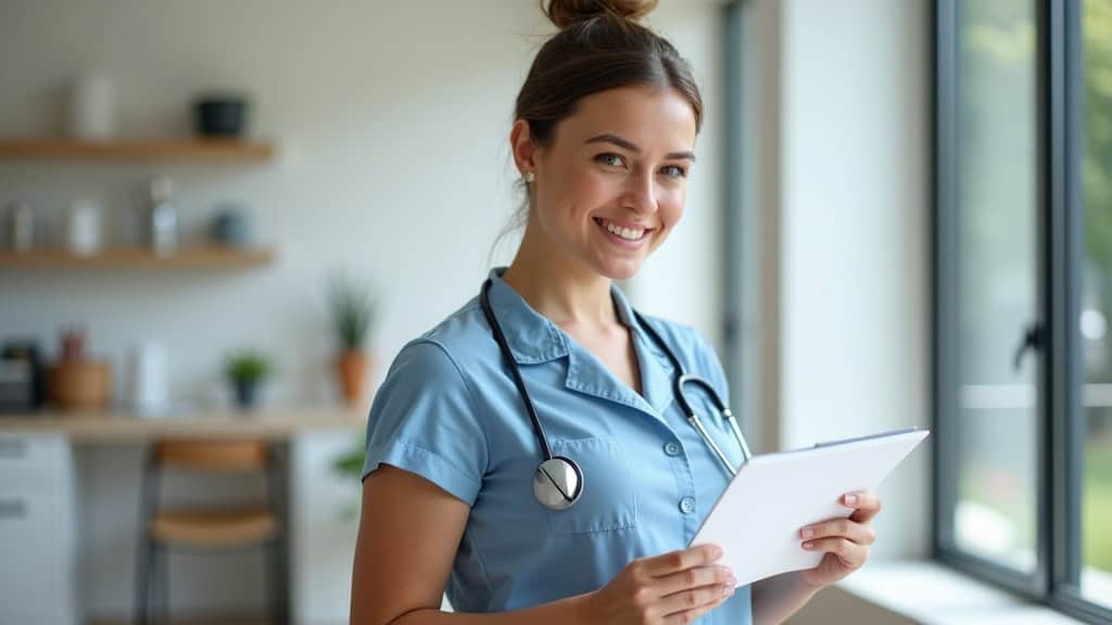 Une personne tenant les documents nécessaires pour l