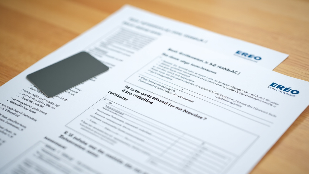 Une pile de documents officiels, dont une carte grise de véhicule, un certificat de non-gage et un formulaire Cerfa de cession, soigneusement posée sur une table en bois. L