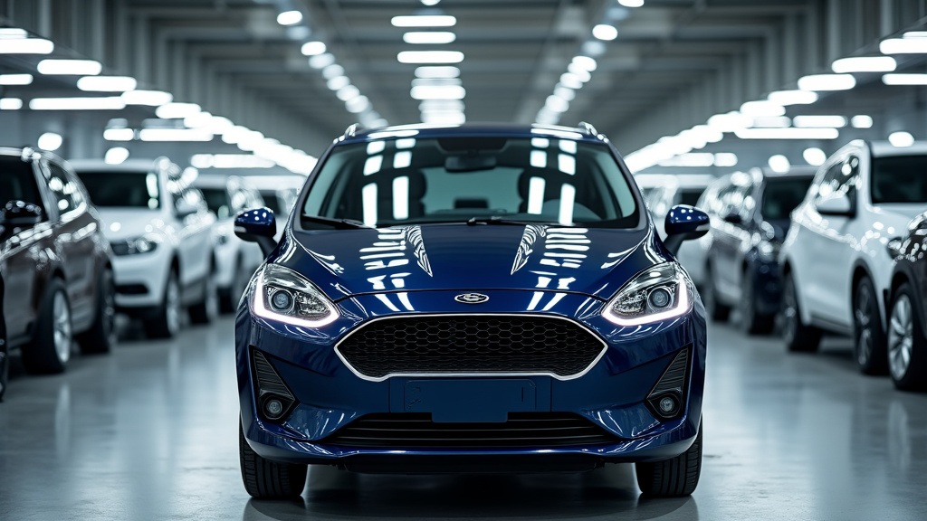 Véhicule en cours de démontage dans un centre de recyclage automobile agréé VHU