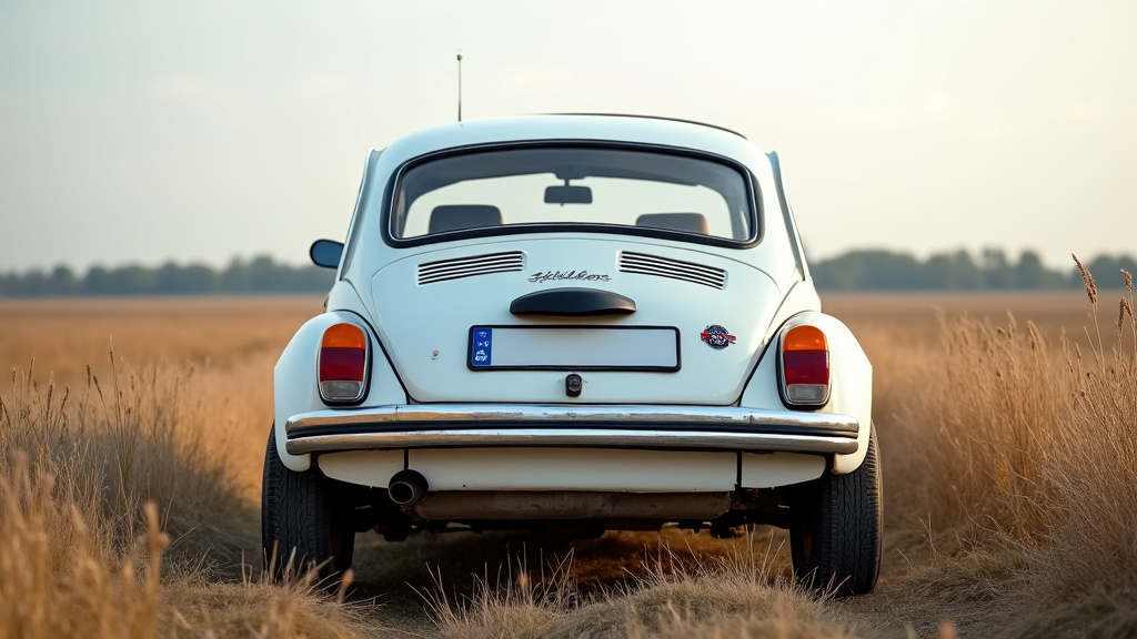 Voiture abandonnée dans un champ, exemple de situation nécessitant l
