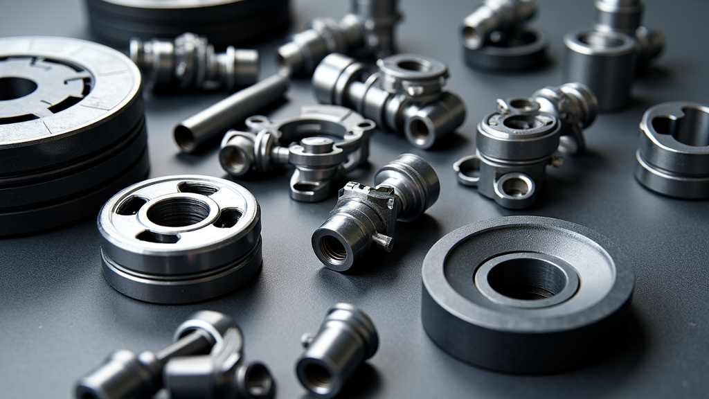 Vue détaillée de pièces automobiles triées et prêtes à être recyclées, telles que des pneus, des jantes et des composants métalliques, illustrant le processus de valorisation des VHU.