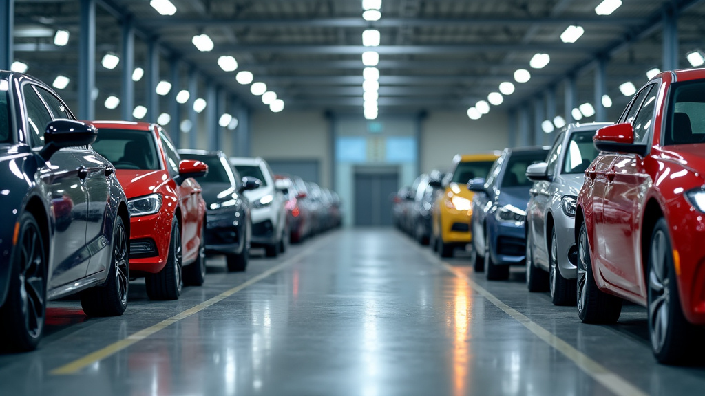 Vue détaillée de pièces automobiles triées et prêtes pour le recyclage dans un centre VHU, illustrant le processus de dépollution et de valorisation des épaves.