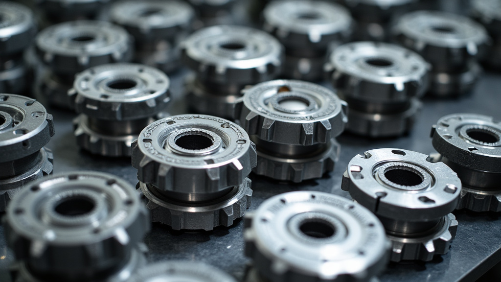 Vue détaillée de pièces de véhicules recyclées, telles que des métaux triés et des pneus, dans un centre VHU agréé, illustrant le processus de valorisation des épaves.