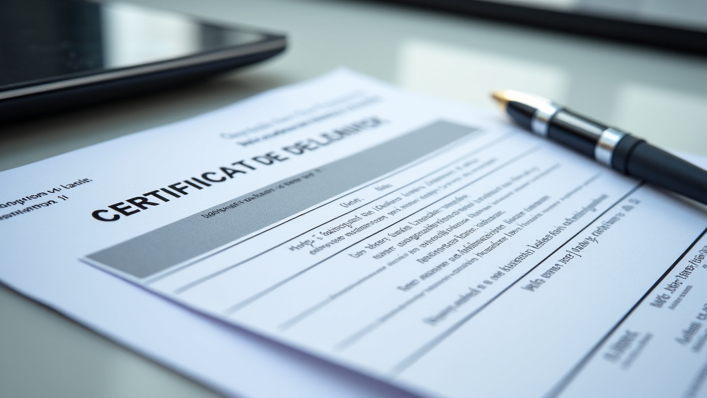 Vue rapprochée de documents officiels, dont un certificat de destruction automobile, une carte grise barrée, et une pièce d