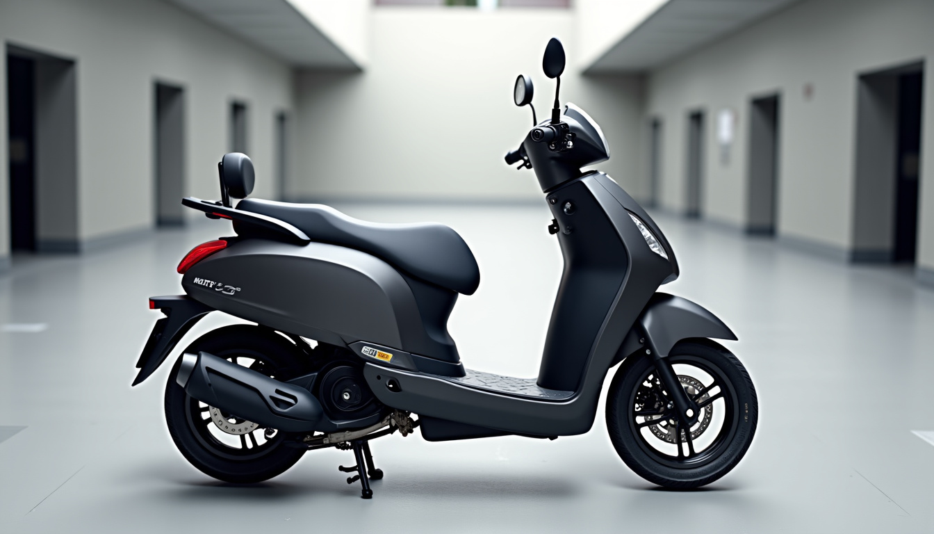 Véhicule électrique urbain silencieux et écologique.