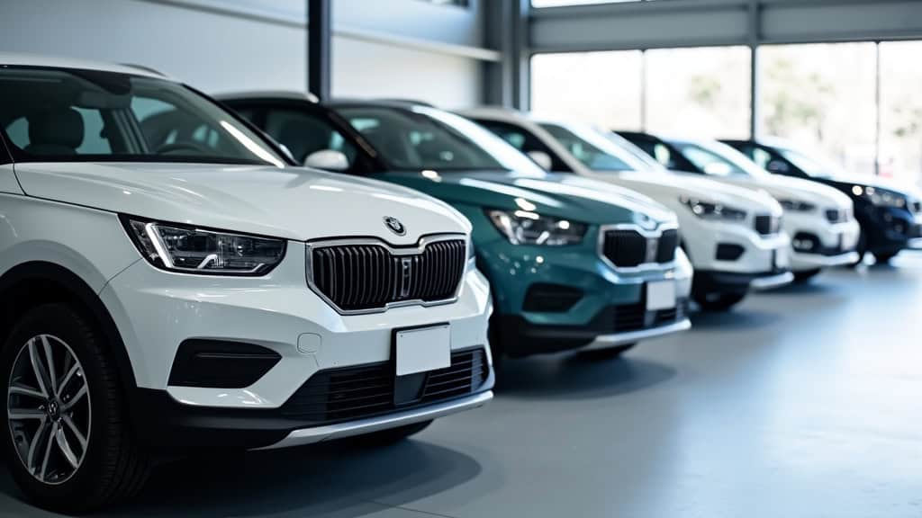 Salle de vente aux enchères VP Auto à Bordeaux avec véhicules exposés