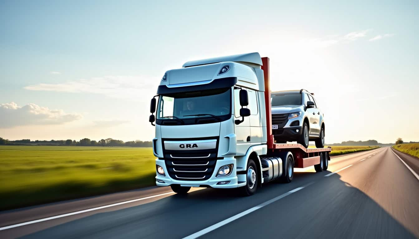 Transport véhicule épave en Nord-Pas-de-Calais.