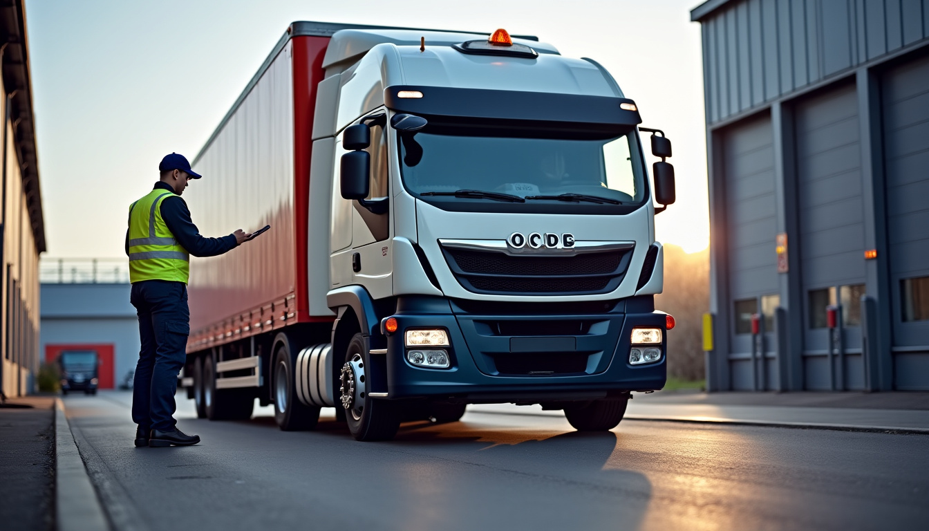 Un épaviste agréé chargeant une voiture épave sur une dépanneuse à Montigny-Lengrain, avec les équipements de sécurité requis et une signalisation claire.