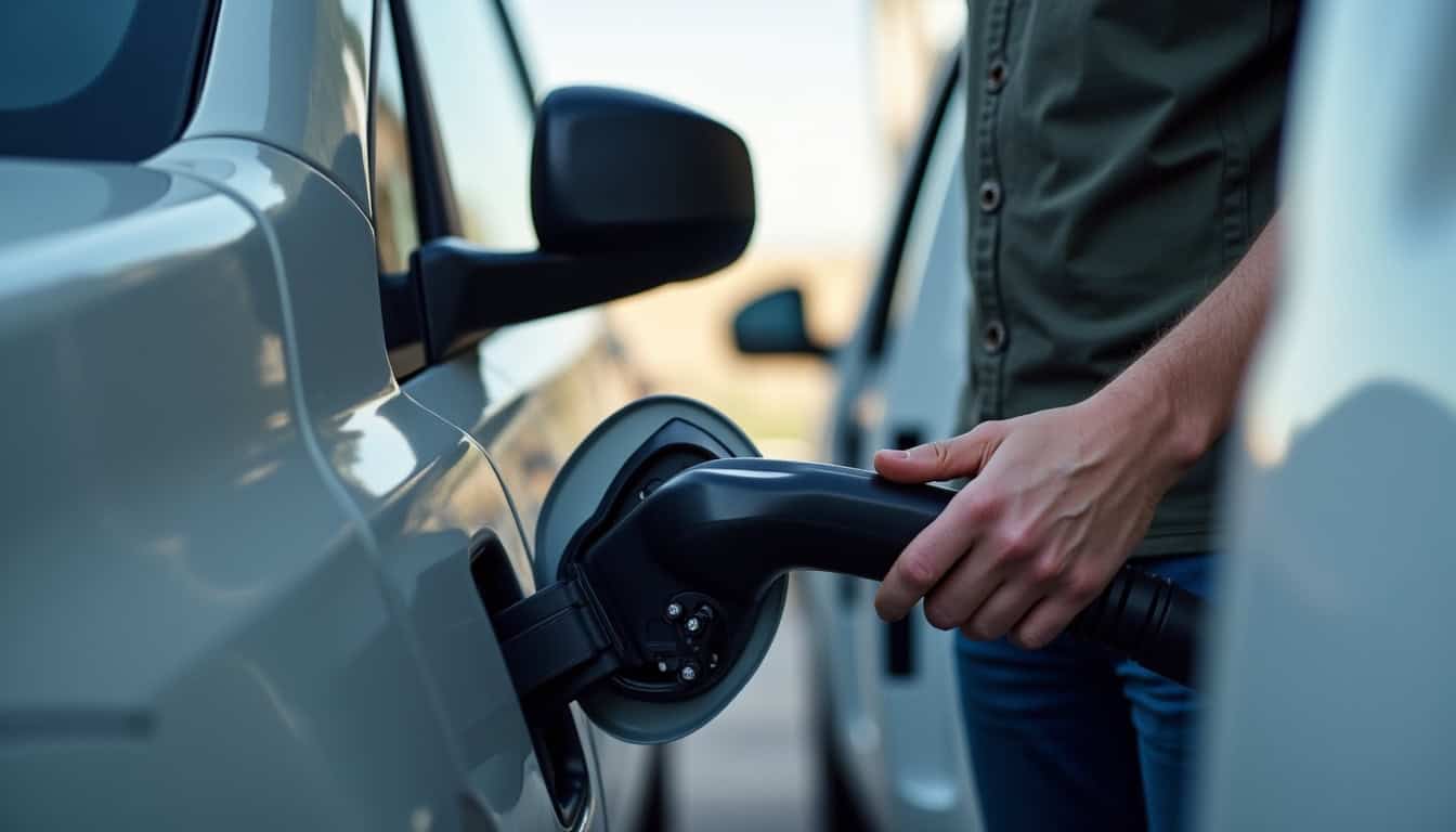 Un épaviste expérimenté en train de charger une voiture hors d