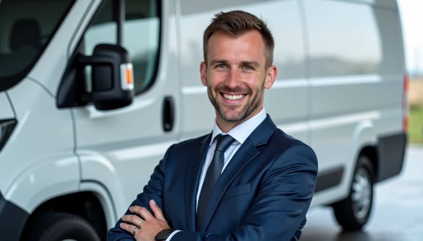 Un épaviste professionnel chargeant un véhicule hors d