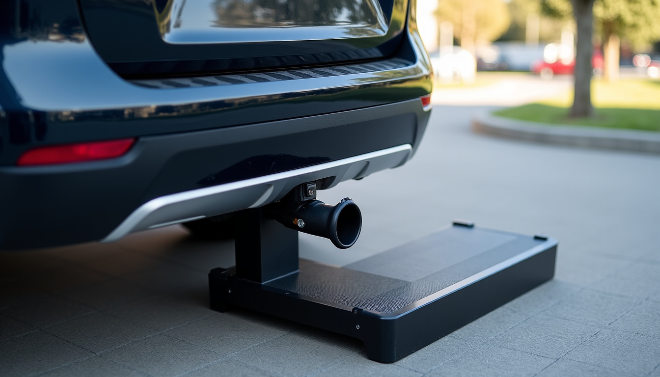 Une dépanneuse moderne sur le point de charger une épave de voiture, illustrant un enlèvement rapide et efficace de véhicule hors d