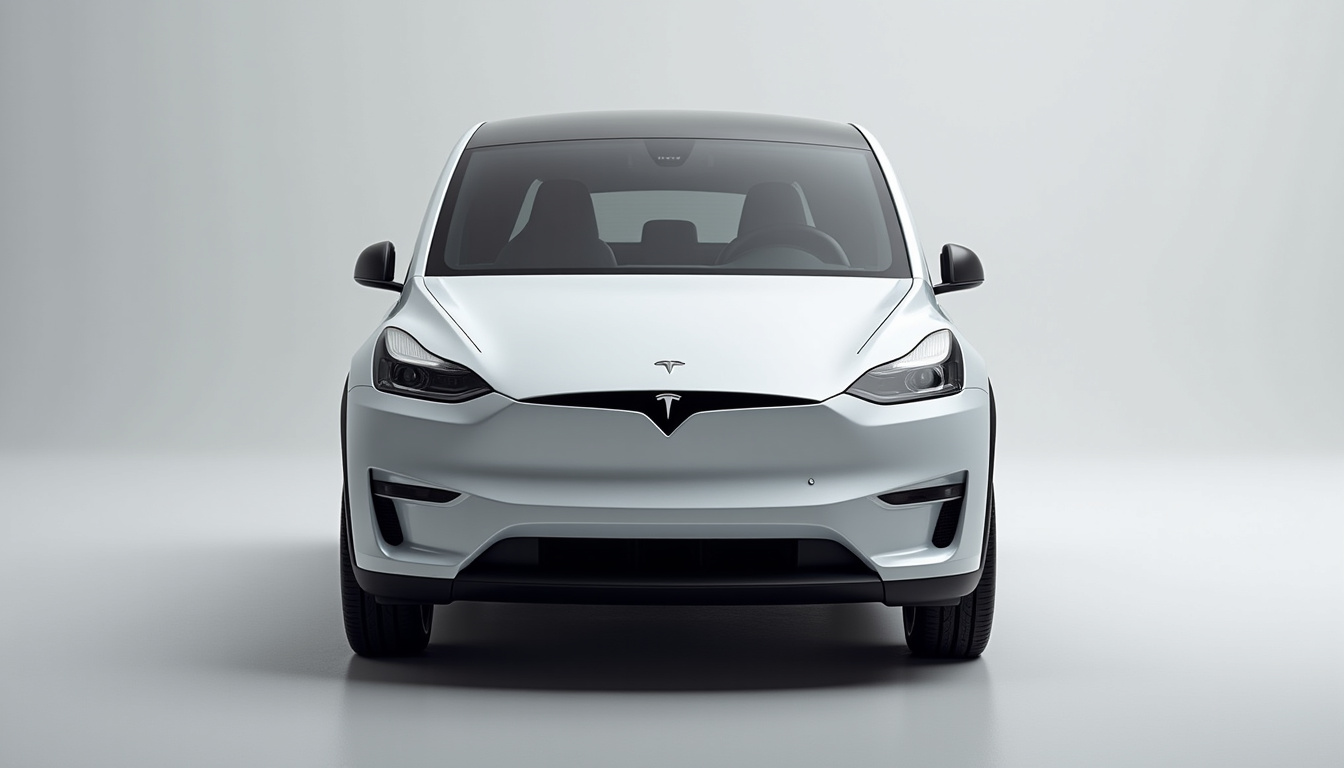 Véhicule Tesla d