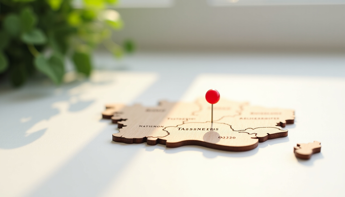 Carte illustrant la zone d