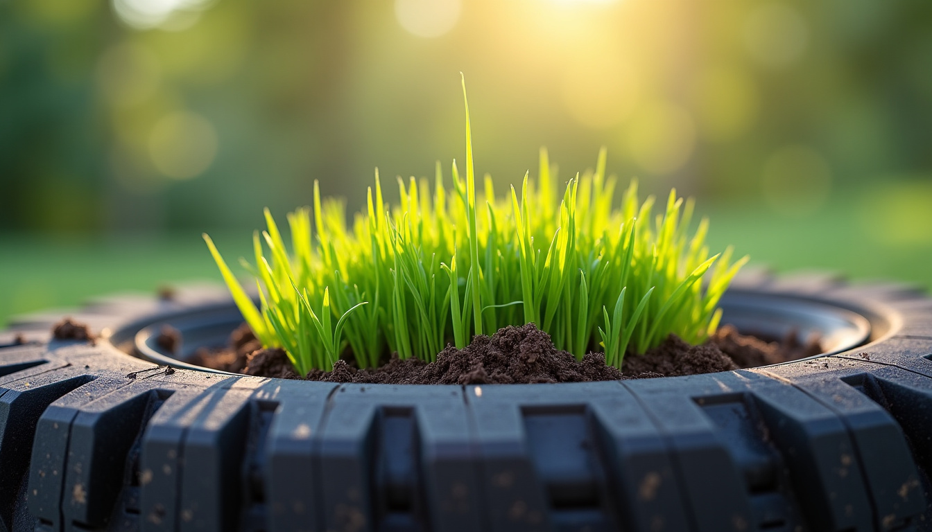 Illustration du recyclage d