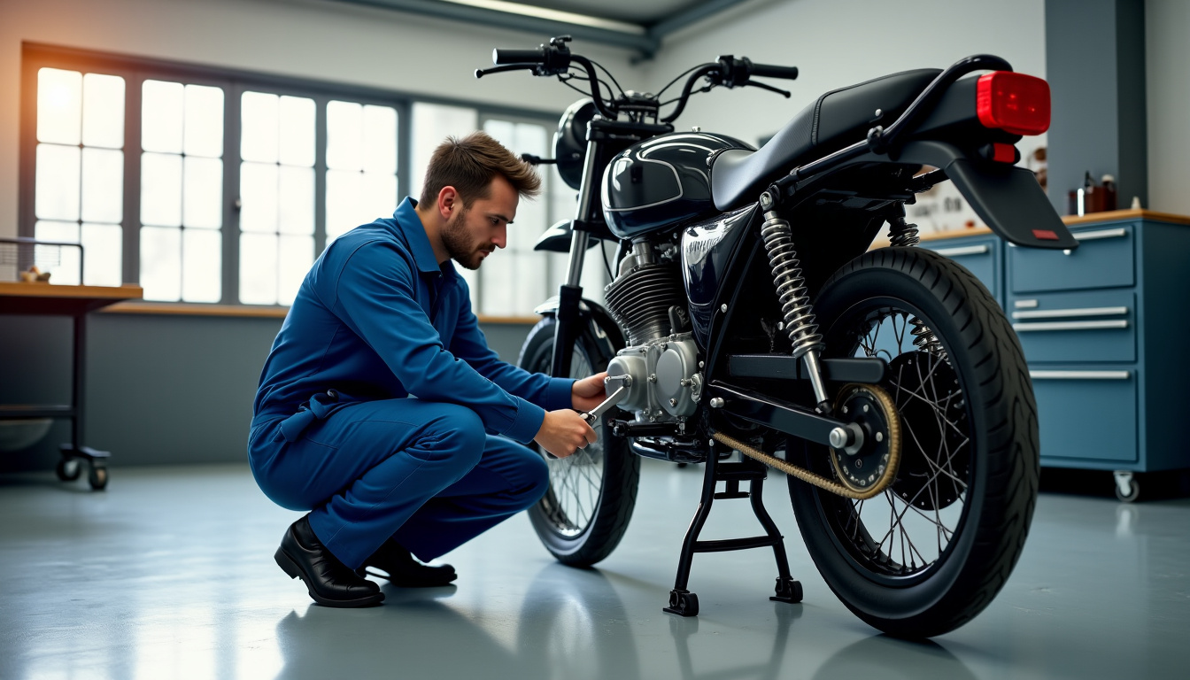 Mécanicien en train d