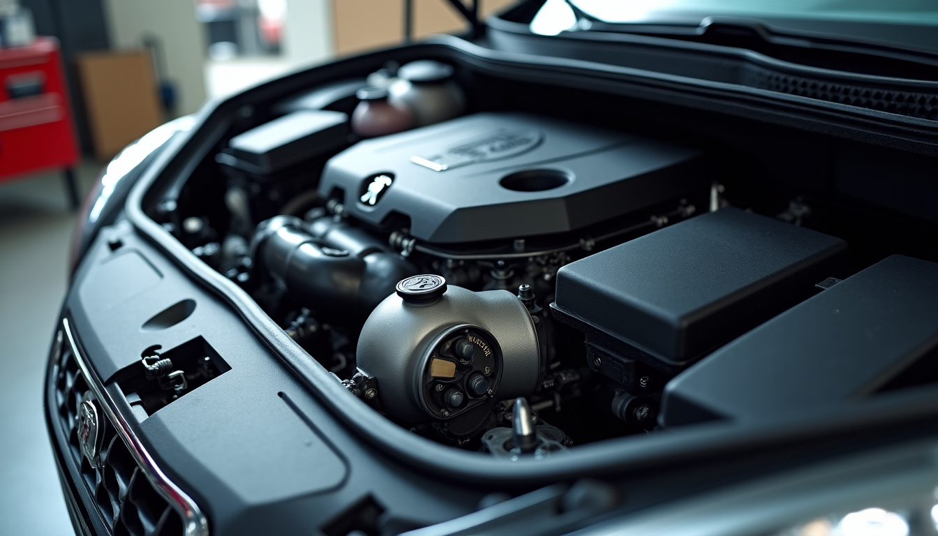 Moteur 1.6 THP de la Peugeot 308 GTi lors d