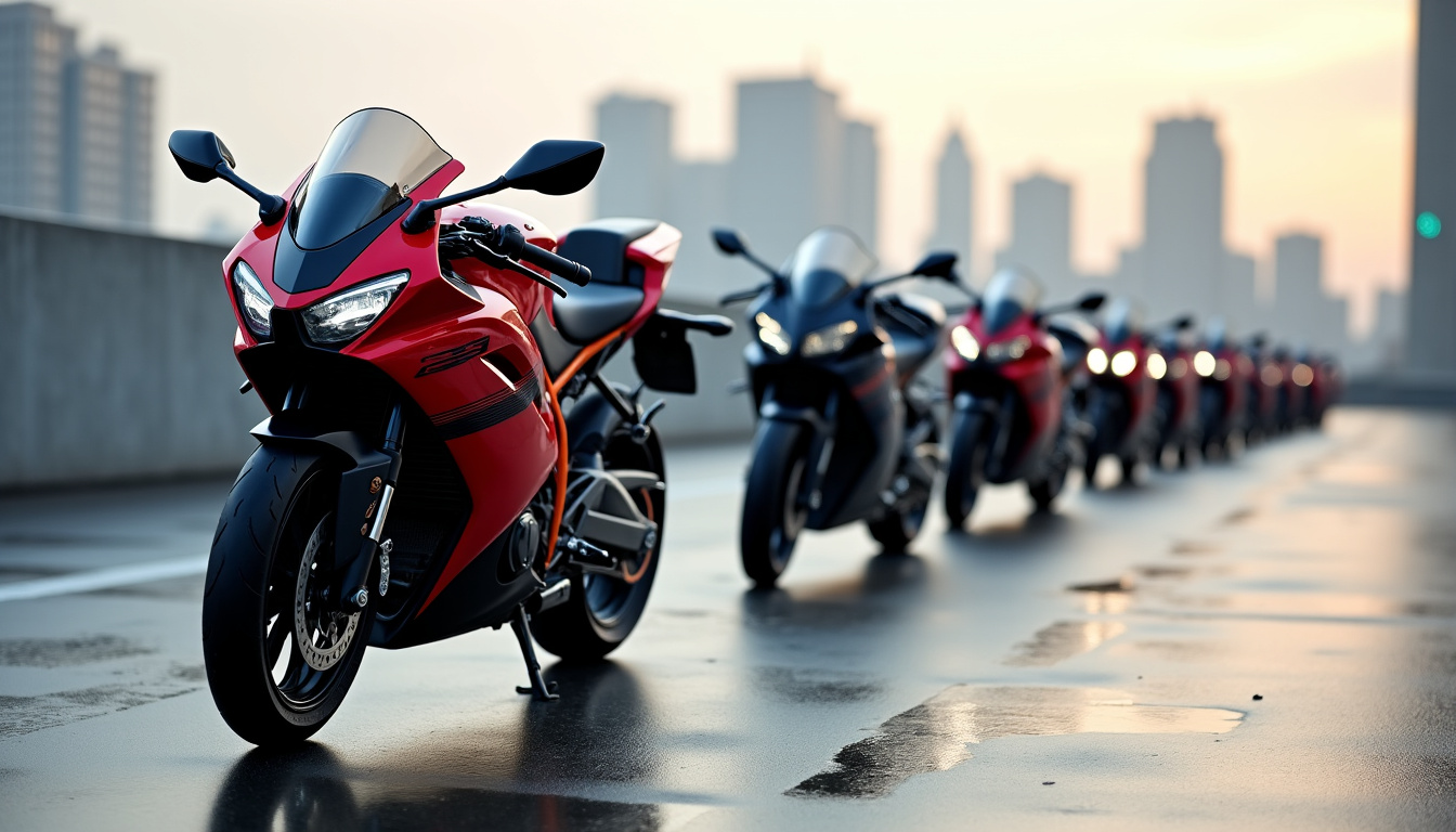 Comparaison de plusieurs KTM RC 125 d