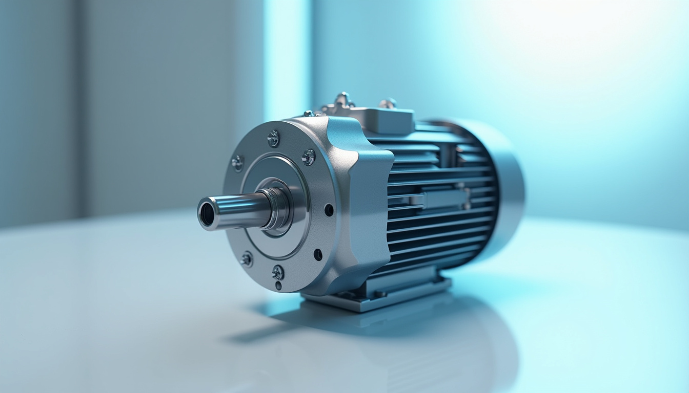 Vue du moteur électrique de l