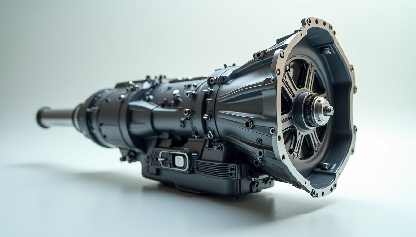 Détail de la boîte robotisée à six rapports de la Lexus LFA