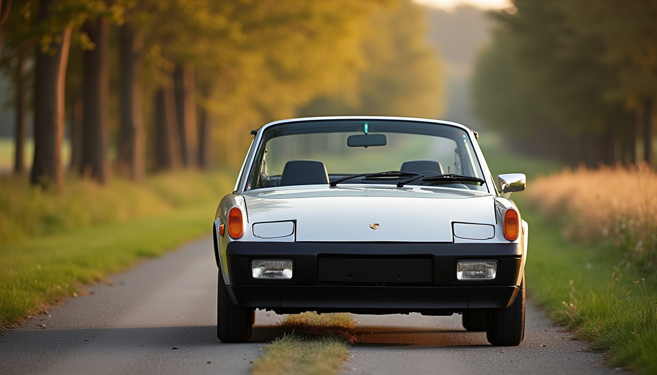 Exemple d'annonce de vente d'une Porsche 914 d'occasion sur un site spécialisé