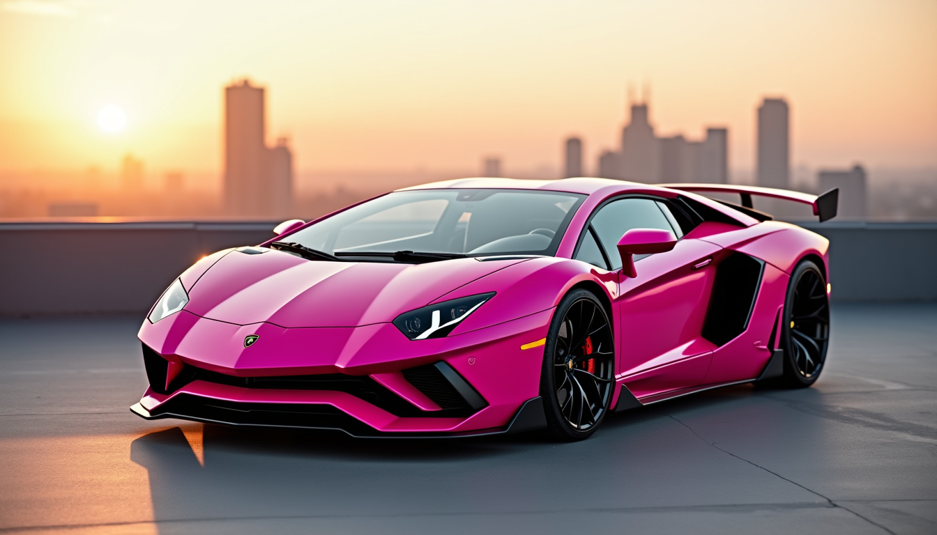 Une Lamborghini rose en 2026, est-ce vraiment accessible ?