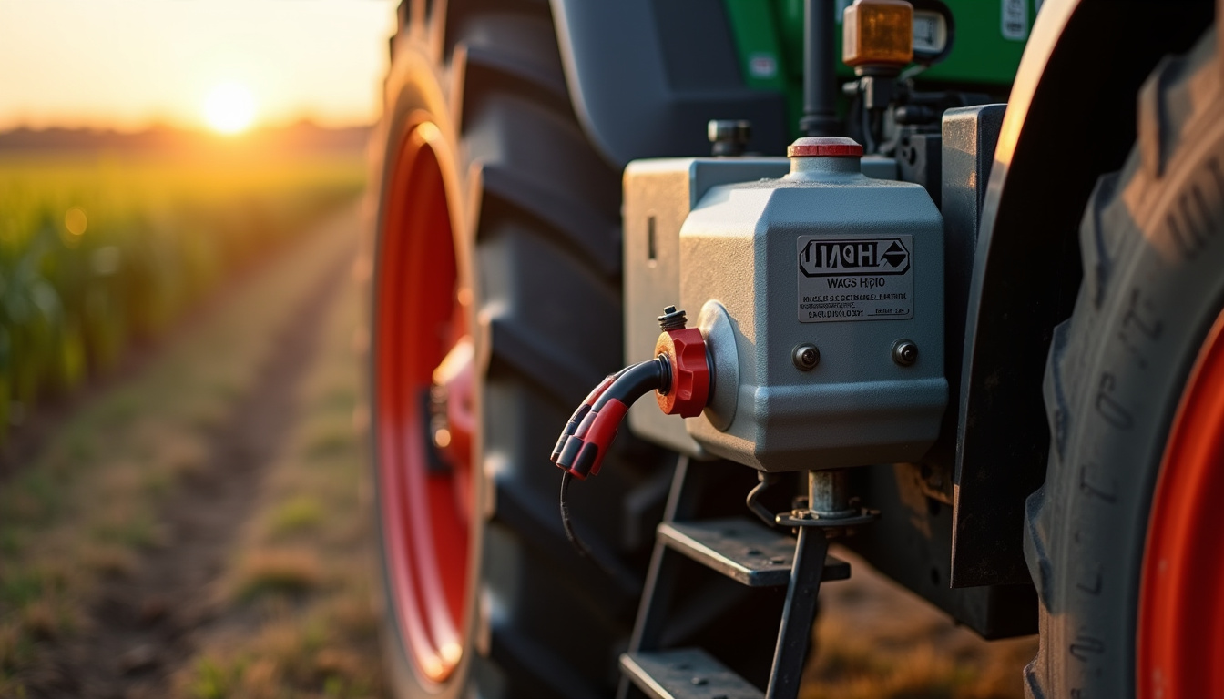 Raccordement hydraulique d’un compresseur MEC sur un tracteur agricole